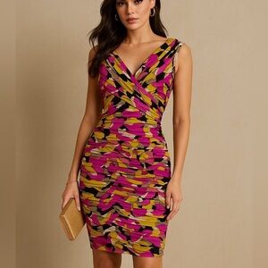 London times tiered floral sleeveless dress ❤️